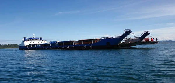 Landing Craft Cargo Car Carrier